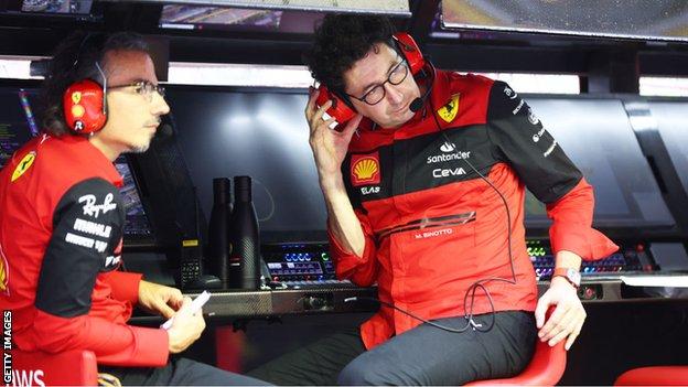 Laurent Mekies and Mattia Binotto