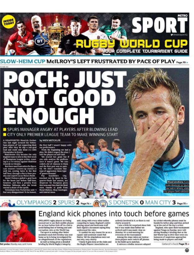 Thursday's newspapers - BBC Sport