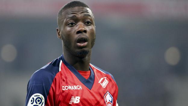 Nicolas Pepe: Arsenal agree £72m deal for Lille winger