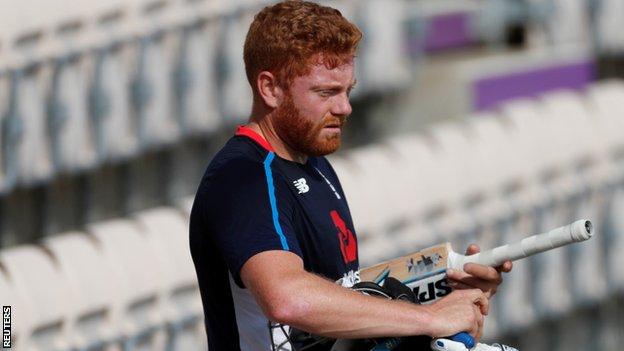England cricket player Jonny Bairstow
