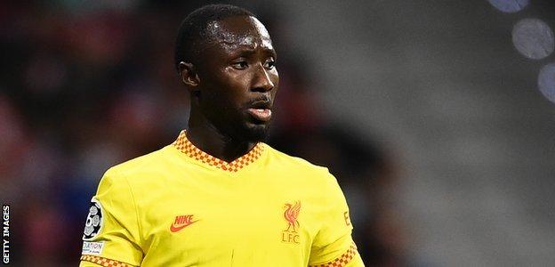 Naby Keita in action for Guinea