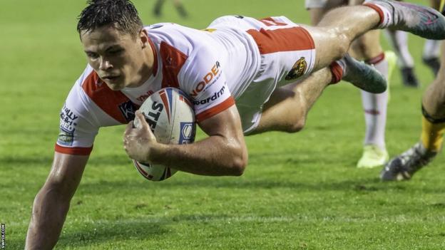 Super League: Salford Red Devils 15-18 St Helens – visitors fight back to claim victory