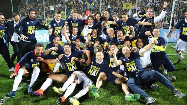 Parma up to Serie B after second successive promotion