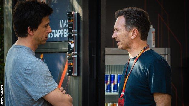 Toto Wolff and Christian Horner