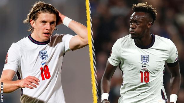 Conor Gallagher (left) and Tammy Abraham (right)