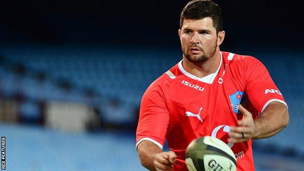 Marco van Staden could make his Leicester debut from the bench against London Irish