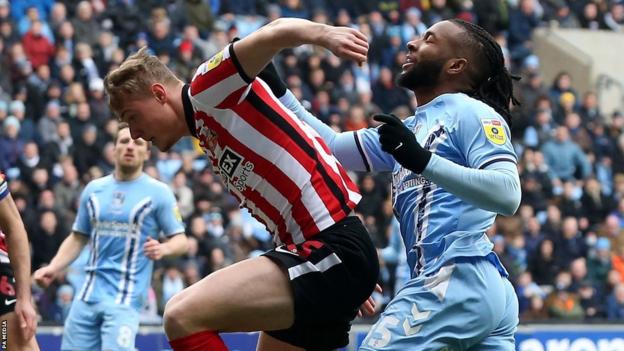 Sunderland have not won an away game against Coventry since April 1985