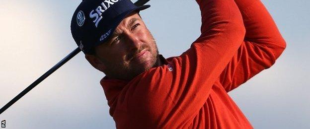 Graeme McDowell in action at St Andrews
