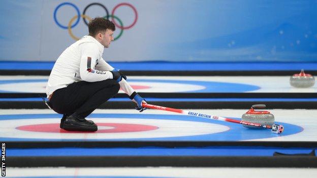 GB curling skip Bruce Mouat