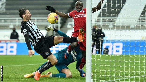 Newcastle gegen Liverpool