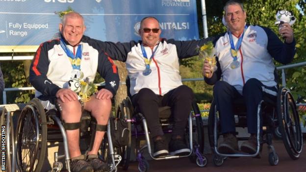 Keith White (left) finished sixth at the European Championships in October