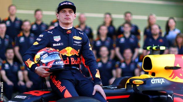 Re Bull driver Max Verstappen