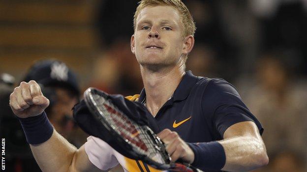 British number one Kyle Edmund