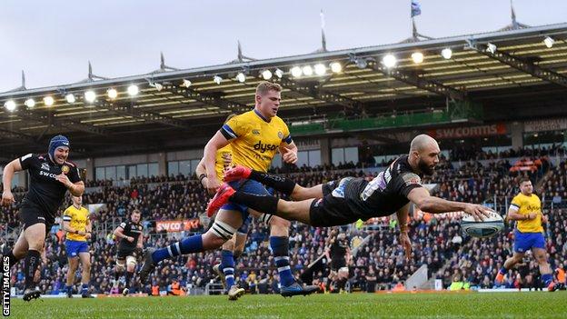 Hospitality at the Exeter Chiefs