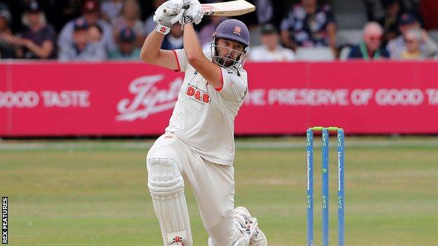 County Championship: Nick Browne hits century for Essex against Somerset