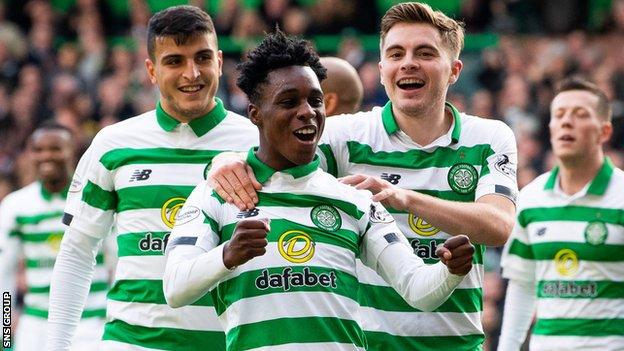 Jeremie Frimpong: Extra work with Celtic boss pays off for teenage  full-back - BBC Sport