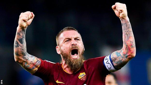 Daniele de Rossi to leave Serie A side Roma at end of season - BBC Sport