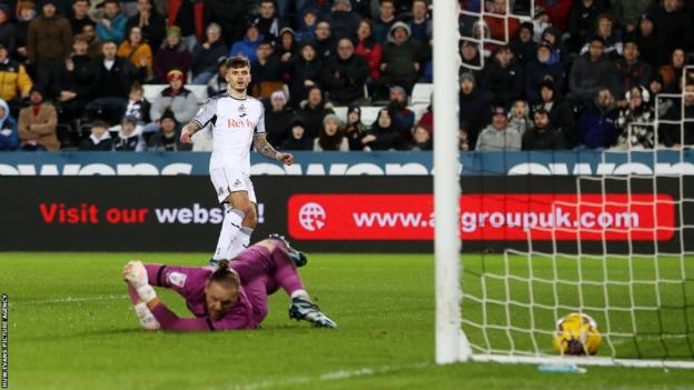 Jamie Paterson opens the scoring