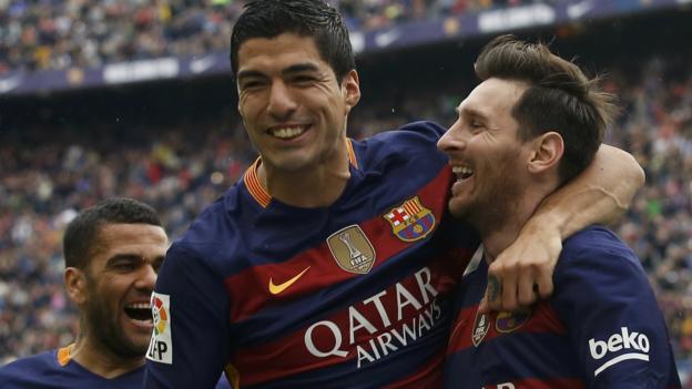 Barcelona 5-0 Espanyol - BBC Sport