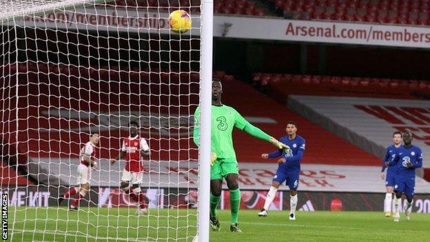 Bukayo Saka scored his third Premier League goal for Arsenal on his 40th appearance in the competition