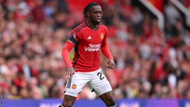 Manchester United's Aaron Wan-Bissaka