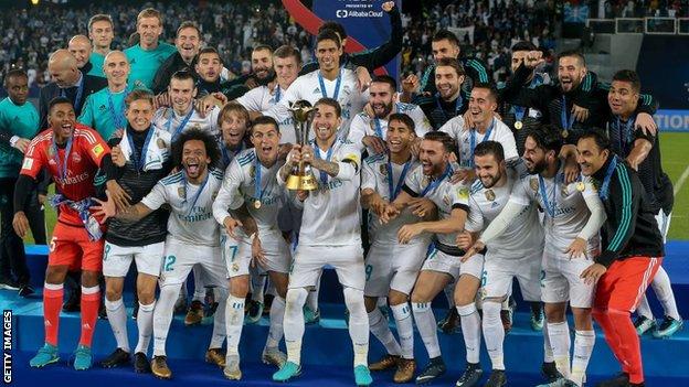 Real Madrid win the Club World Cup