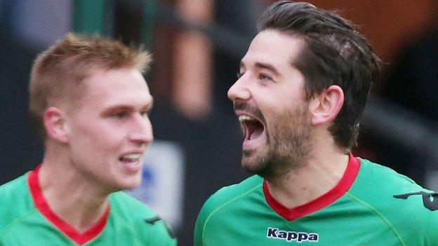 Glentoran have lost just one of their last eight matches in the Irish Premiership