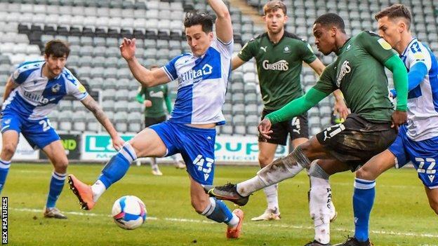 Niall Ennis: Plymouth Argyle striker a 'special talent', says boss Ryan ...