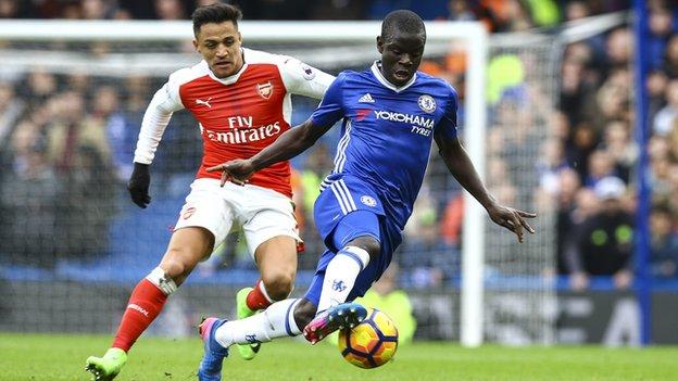 Chelsea's N'Golo Kante