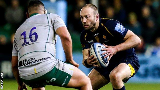Chris Pennell has spent his entire career at Worcester Warriors