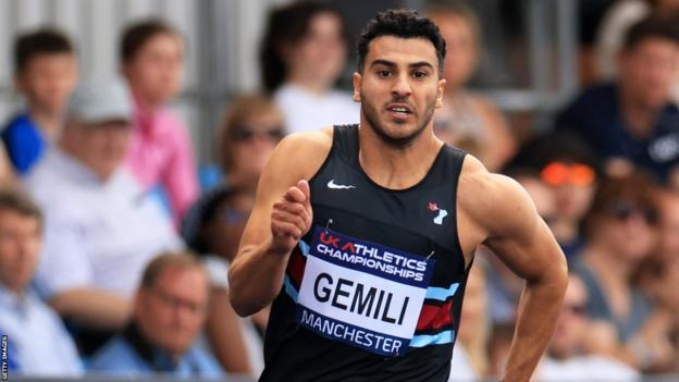 Adam Gemili in action earlier this year