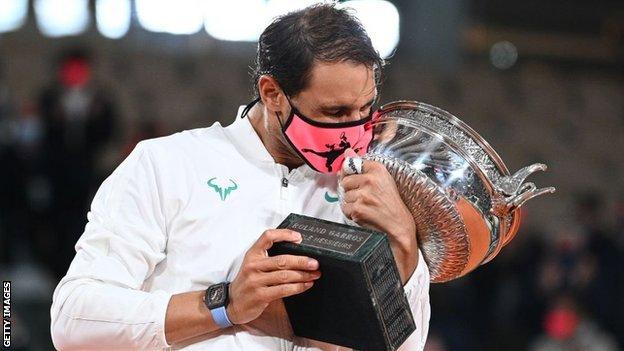 nadal with trophy