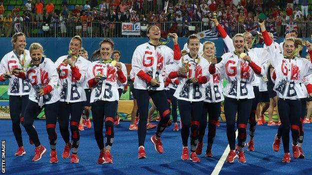 GB win hockey gold in Rio at the 2016 Olympic Games
