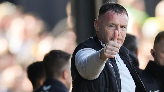 Newport County manager Graham Coughlan
