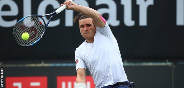 Gordon Reid at the British Open