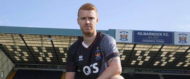 Kilmarnock left-back Stevie Smith