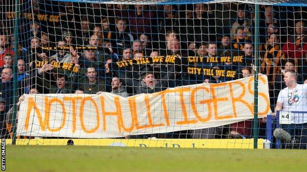 Hull City fans