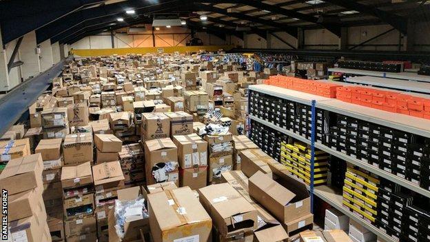 football kit storage