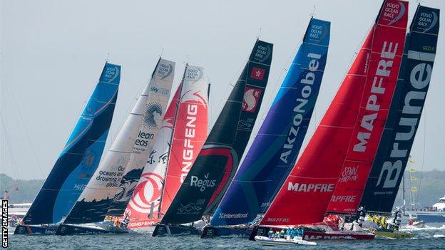 Volvo Ocean Race: 45,000 miles, freeze-dried food, two hours sleep