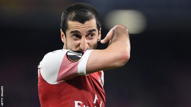 Henrikh MKHITARYAN - 2017-2018 Europa League. - Arsenal FC