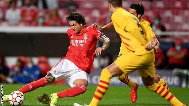 Benfica 3-0 Barcelona: More pressure on Ronald Koeman after Champions  League defeat - BBC Sport