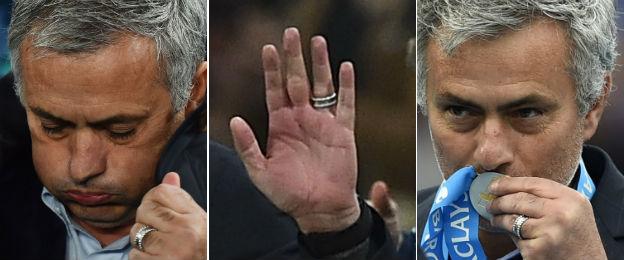 Jose Mourinho's wedding ring