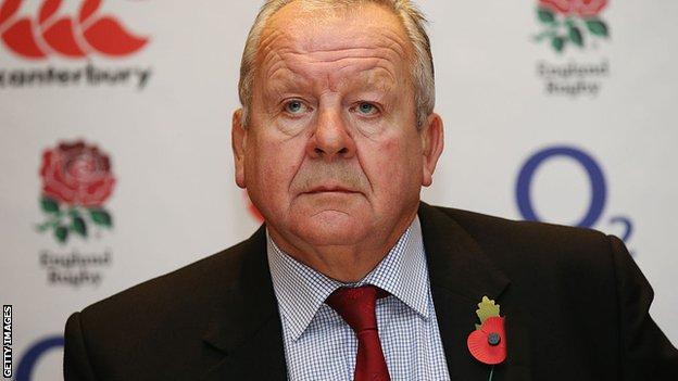 Bill Beaumont World Rugby elects former England captain as