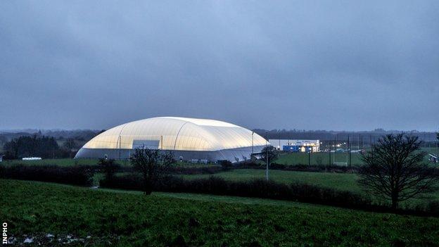 A general view of the Air Dome