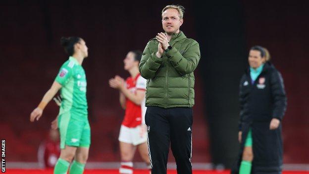 WSL: Arsenal Boss Jonas Eidevall Says Chelsea Have Something To Lose ...