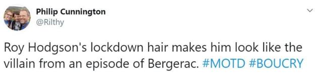 Roy Hodgson tweet