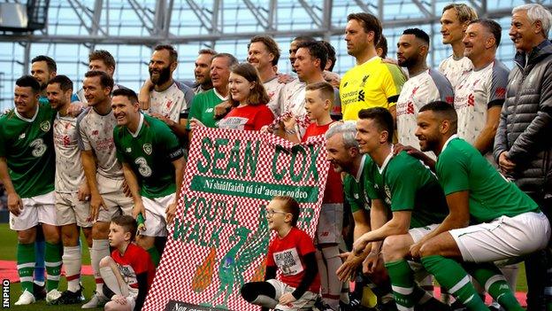 Liverpool and Republic of Ireland legends