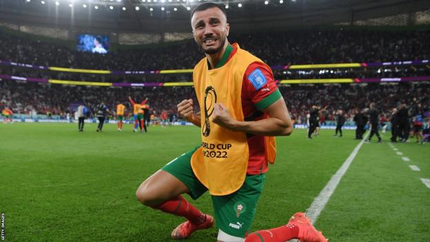 Morocco captain Romain Saiss