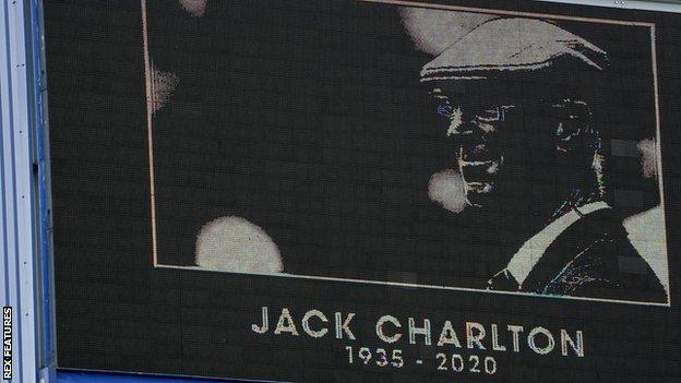 The former England defender was also remembered on the video screen at Queen's Park Rangers