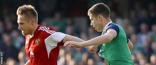 Manchester United's Paddy McNair produced a composed performance